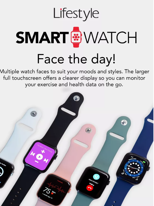 Smartwatch SG-07 with Bluetooth and Touch Screen Features - Free Bands!